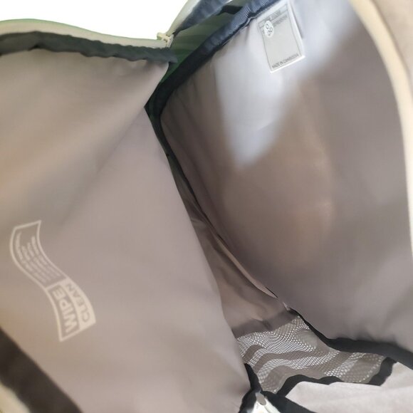 Adidas Classic 3 Stripes Rainbow Light Gray Backpack - Picture 10 of 12
